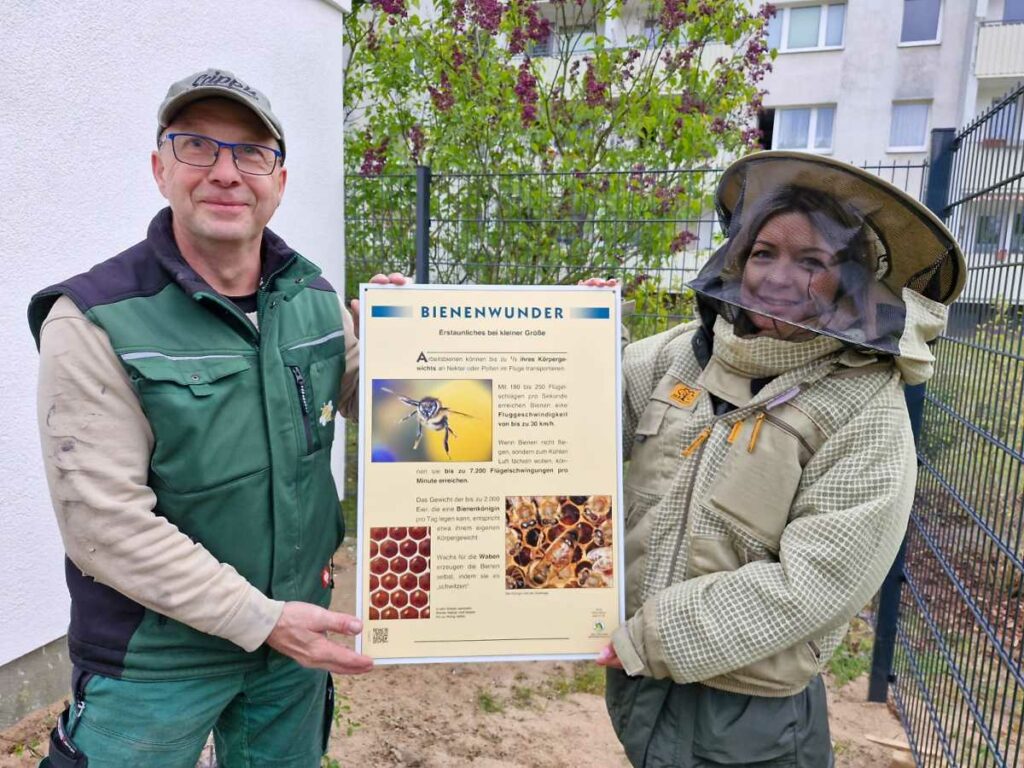 Bienenprojekt der WBG Wittstock