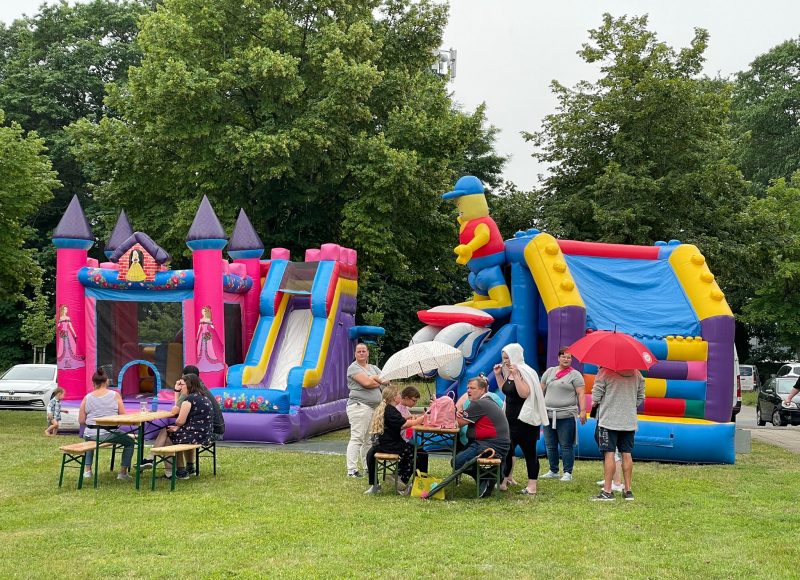 Kindersommerfest der Wohnungsbaugenossenschaft eG Wittstock in der Waldrandsiedlung